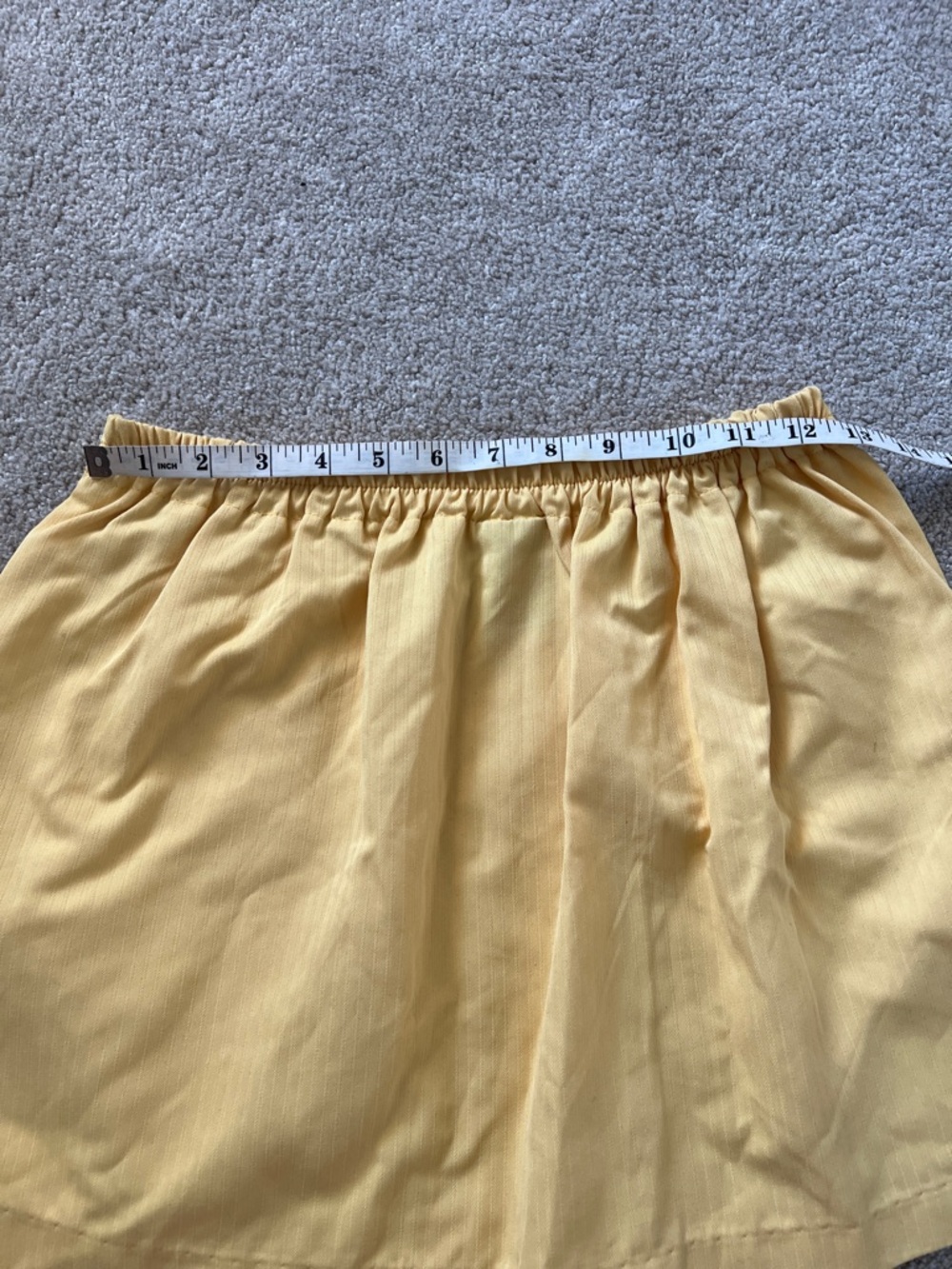 Nike Yellow Mini Skirt - Picture 6 of 8